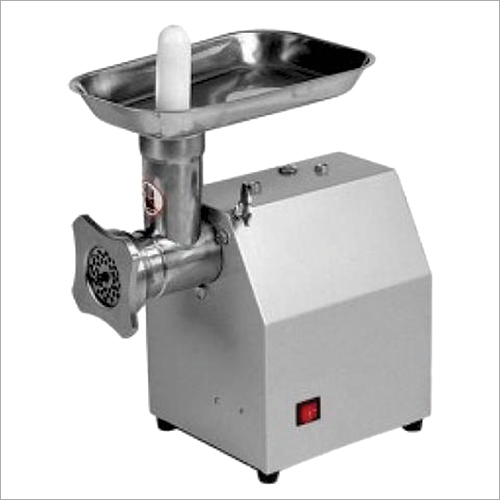 Electric Meat Mincer - Stainless Steel, 200-250 Kg/Hr Capacity | 1.0 Kw Power, 1 Year Warranty, Manual Operation, 110-240 Voltage