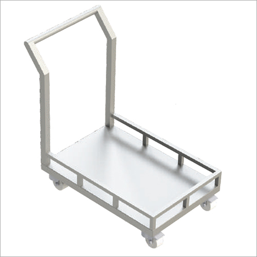 Polished Ss Platform Trolley