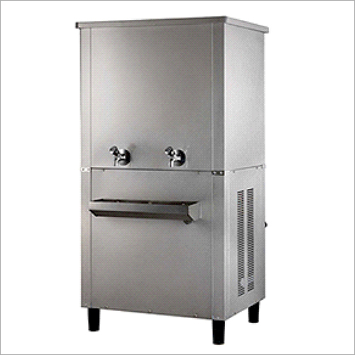 Celfrost SS Water Cooler - Stainless Steel, 20 to 400 Ltr Capacity, 24x24x56 to 29x28x65 Inches , 680 Watts Power with Cold Temperature Range 0 to 10 Deg. Cel.