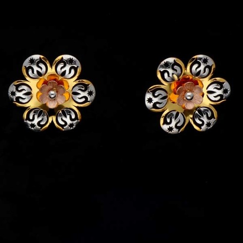 Flower shaped Gold Tops