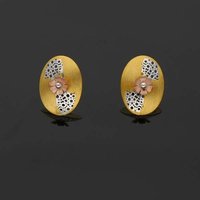 Oval Shaped Gold Tops