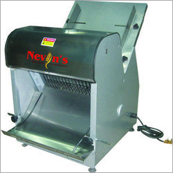 Table Top Bread Slicer - Stainless Steel, Portable Design | Semi-Automatic, Energy-Efficient, 220-440 Volt Power Supply, 1 Year Warranty