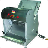 Table Top Bread Slicer - Stainless Steel, Portable Design | Semi-automatic, Energy-efficient, 220-440 Volt Power Supply, 1 Year Warranty