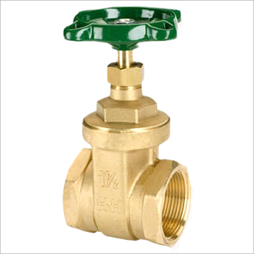 Brass Stop Valve - Brass 1/2"-2" Gold Threaded | Corrosion Resistant Precise Flow Easy Installation Durable