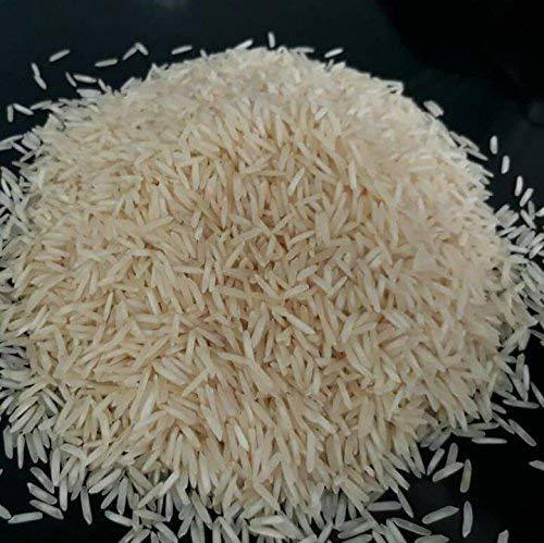 1121 Steam Basmati Rice - 8.35 MM | Original Flavour, Aromatic, Grade A, No Additives, Bag Packaging