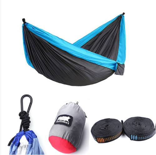 Light Weight Nylon Double & Single Hammock for Camping