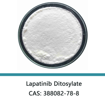 Lapatinib Ditosylate Cas 388082-78-8 Chemical Name: N-(3-Chloro-4-((3-Fluorophenyl)Methoxy)Phenyl)-6-(5-(((2-(Methylsulfonyl)Ethyl)Amino)Methyl)-2-Furanyl)-4-Quinazolinamine Bis(4-Methylbenzenesulfonate) Monohydrate