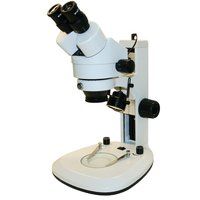 Steel And Zinc Advanced Stereo Zoom Microscop