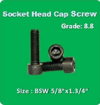 Socket Head Cap Screw BSW 5 8x1.3 4