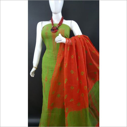 Available In Multicolor Ladies Kota Cotton Suit Material