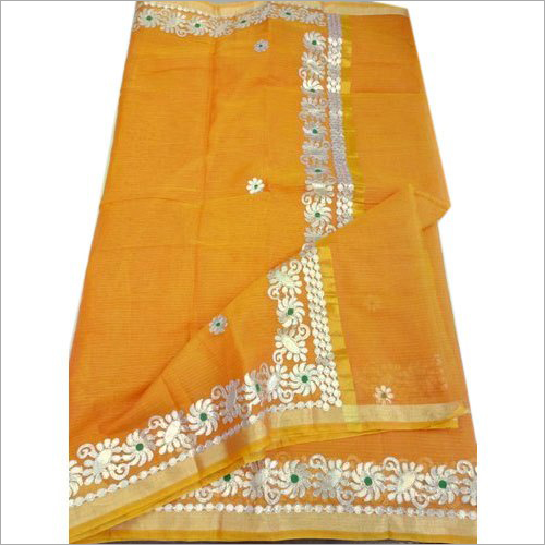 Ladies Fancy Gota Patti Work Saree