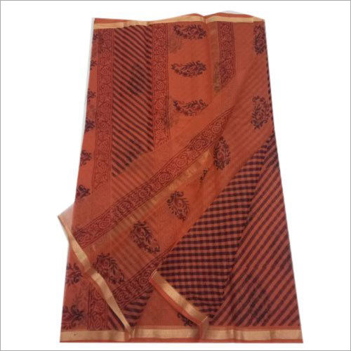 Available In Multicolor Ladies Kota Cotton Printed Saree