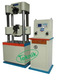 Digital Universal Testing Machine - 600kn Max Load, 4 Columns, 250mm Piston Stroke | Advanced Hydraulic System, Integrated Digital Meter, Adjustable Test Space, Three Point Bending Capability