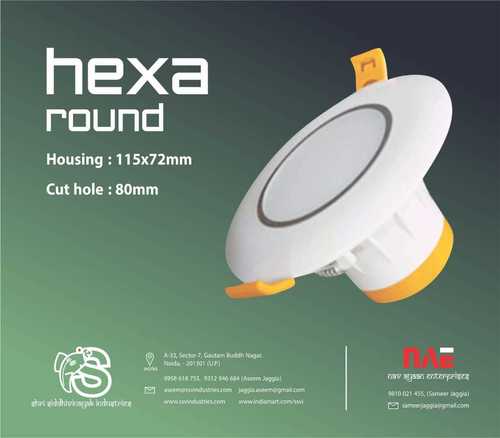 Hexa Round Concealed Light