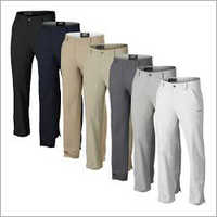 Mens Casual Trousers - Cotton Material, Various Sizes & Colors | Washable, Well-fitting, Plain Pattern For Year-round Wear