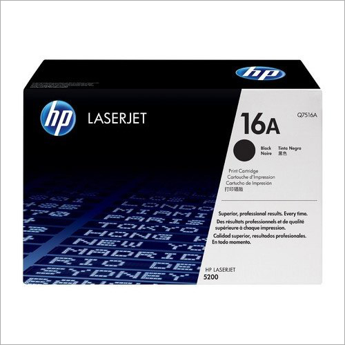 HP Laserjet Toner Cartridge - Metal Structure, 20mm Height, Black | Premium Fast Drying Ink, Ideal for Residential and Commercial Use