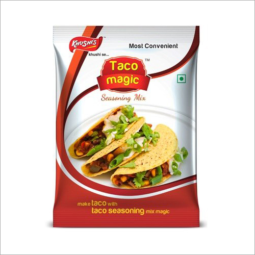 Khushi Taco Magic Seasoning Mix Packaging: Pp Bag
