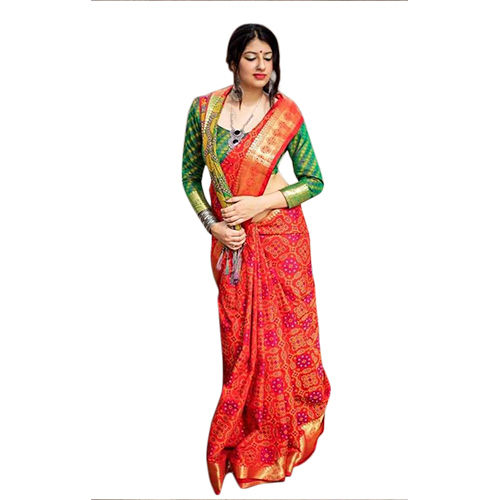 Ladies Bandhani Saree