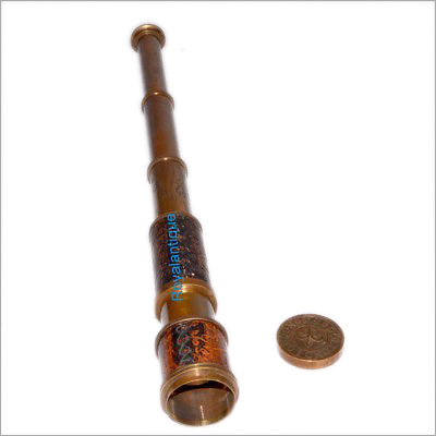 5 Fold Brass Telescope