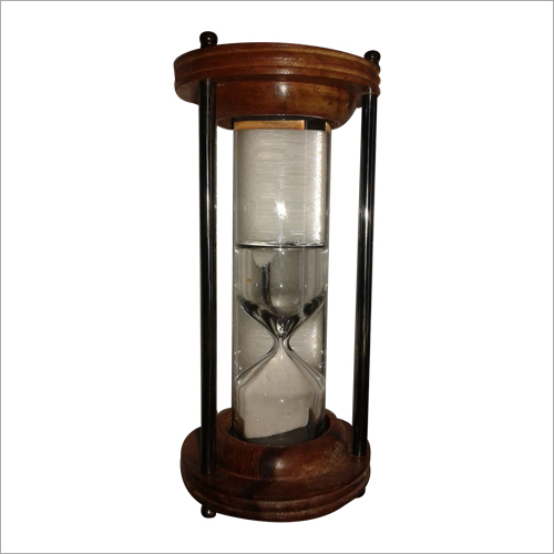 Wooden Water Sand Timer 8 Inch