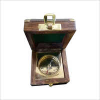 Wooden Box Compass