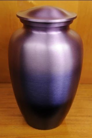 PURPLE PHASES CREMATION URN- NEW