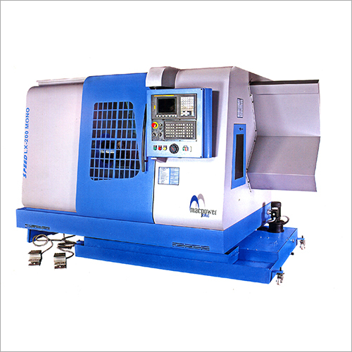 CNC Lathe Machine - High-Grade Metal | Hydraulic Chuck, Manual Tailstock, 4 Station Tool Post, Square Guide Way, Heat Resistant Finish, Rust-Proof, High Precision