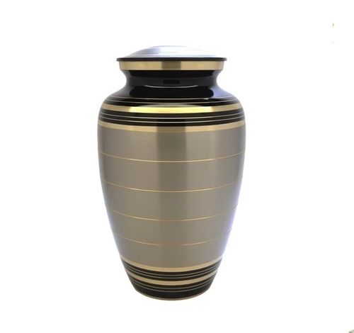 CLASSIC PEWTER SLATE CREMATION URN- NEW