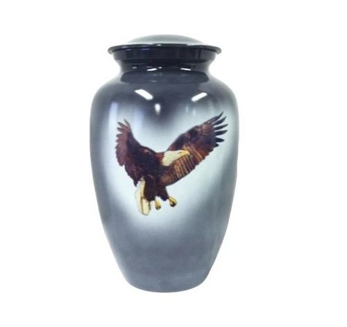 FEARLESS OLD GLORY CREMATION URN- NEW