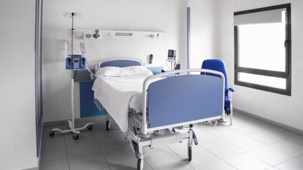 Foldable Hospital Bed