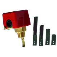 Water Flow Switch - Non-toxic Engineering Plastic, Red, 5.5 Kg | Excellent Sealing, Corrosion Resistant, Low Pressure Loss, Long Life Span