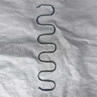 Zig Zag Spring - Steel, 12 Inches Length, 1.5 Inches Coil Diameter | 0.125 Inches Wire Diameter, 150,000 PSI Tensile Strength, 5 Coils