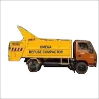 Garbage Truck - Mild Steel, Large Capacity, Yellow | Refuse Garbage Compactor Truck, Hydraulic Cylinders, Engine Compatibility