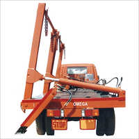 Hydraulic Dumper Placer - Premium Quality, Semi-automatic, Air-cooled | Efficient Orange Design, Ideal For Small And Large Waste Collection