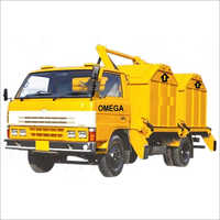 Twin Dumper Placer - Air Cooling, Semi Automatic Control System | Yellow, Portable Industrial Use With Hydraulic Steering