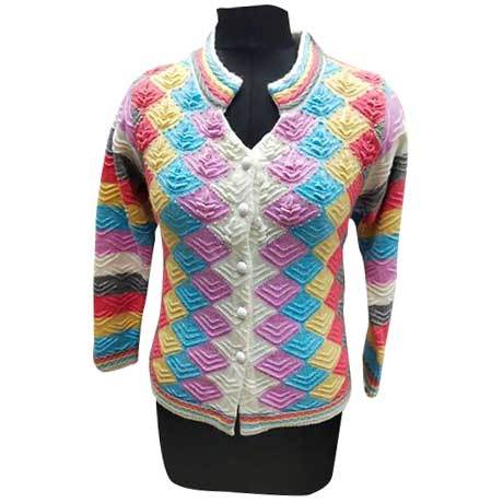 Designer Woolen Cardigan