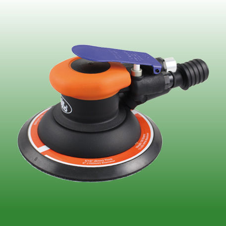 Air Pneumatic 5" Random Orbital Sander W/Hook Pace Pad Air Consumption: 6 Cfm