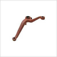 Pitman Arm Parts Lh - Cast Iron, Standard Size, Red Paint Coating | High Hardness, Smooth Finishing, Bolt-on Mounting, 6-month Warranty