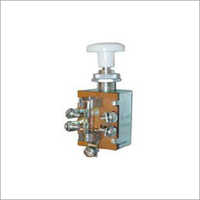 Push Pull Switch - Color: White Brown