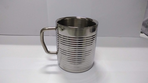 Stainless steel Round Double walled mug