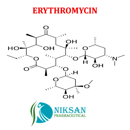 Erythromycin By NIKSAN PHARMACEUTICAL