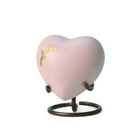 ARIA ROSE (PINK ON GOLD) CREMATION URN- NEW