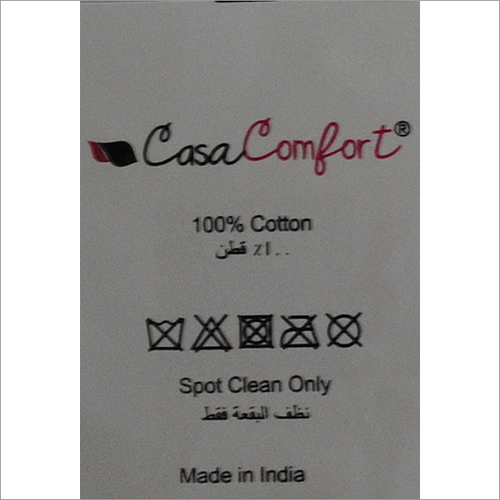 Casa Comfort Printed Labels By VATS LABEL & BARCODE