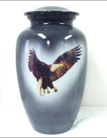 CARDINAL ON DOGWOOD CREMATION URN-NEW