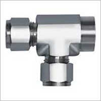 Female Run Tee - Stainless Steel, Steel Grade, Silver Color | Polished Surface Finish For Enhanced Durability And Style