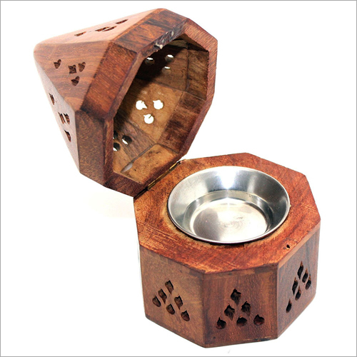 Cone Shaped Wooden Incense Sticks Burner