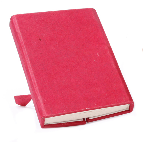 Reddish Cover Writing Paper Journal Handcrafted Elegance for Everyday Thoughts