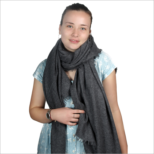 Charcoal Soft Pashmina Shawl