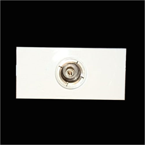 White Tv Socket Single Module