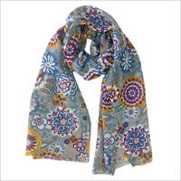 Ladies Designer Scarves - Cotton Fabric, Multicolor Variety | Daily Use For All Seasons